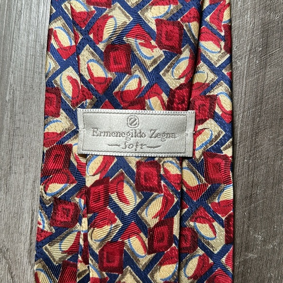 Ermenegildo Zegna Soft Made in Italy Silk Tie - Picture 3 of 6